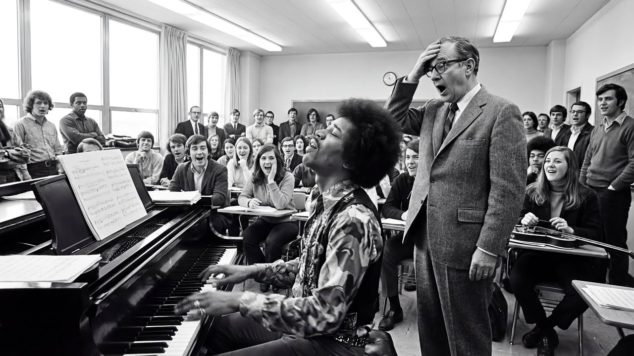 Music Professor Called Jimi Hendrix 'Untrained' - His Bach Performance BROKE the Professor