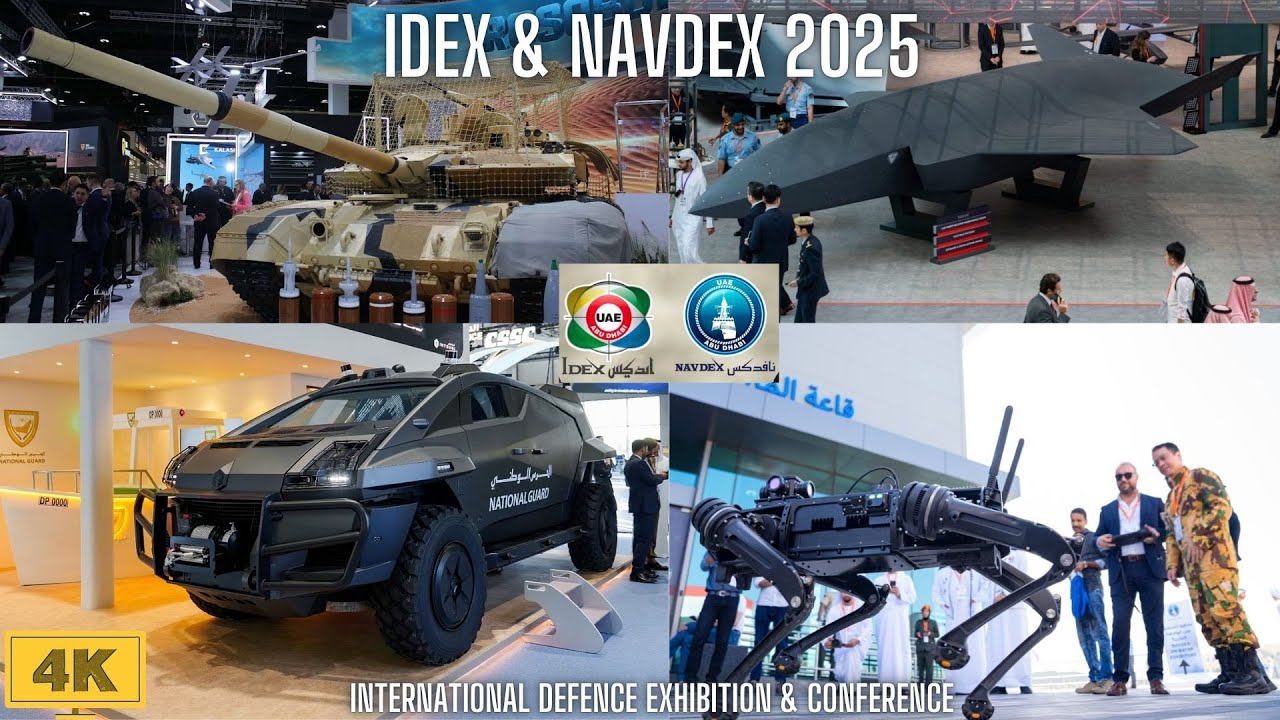 The Future of War? IDEX & NAVDEX 2025 | Military exhibition Walkthrough | 4K