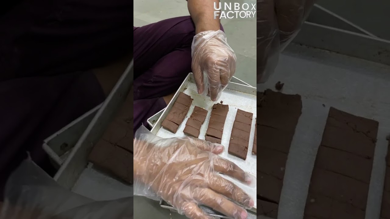 The Amazing Process of Cookies Making in the Factory Kitchen 