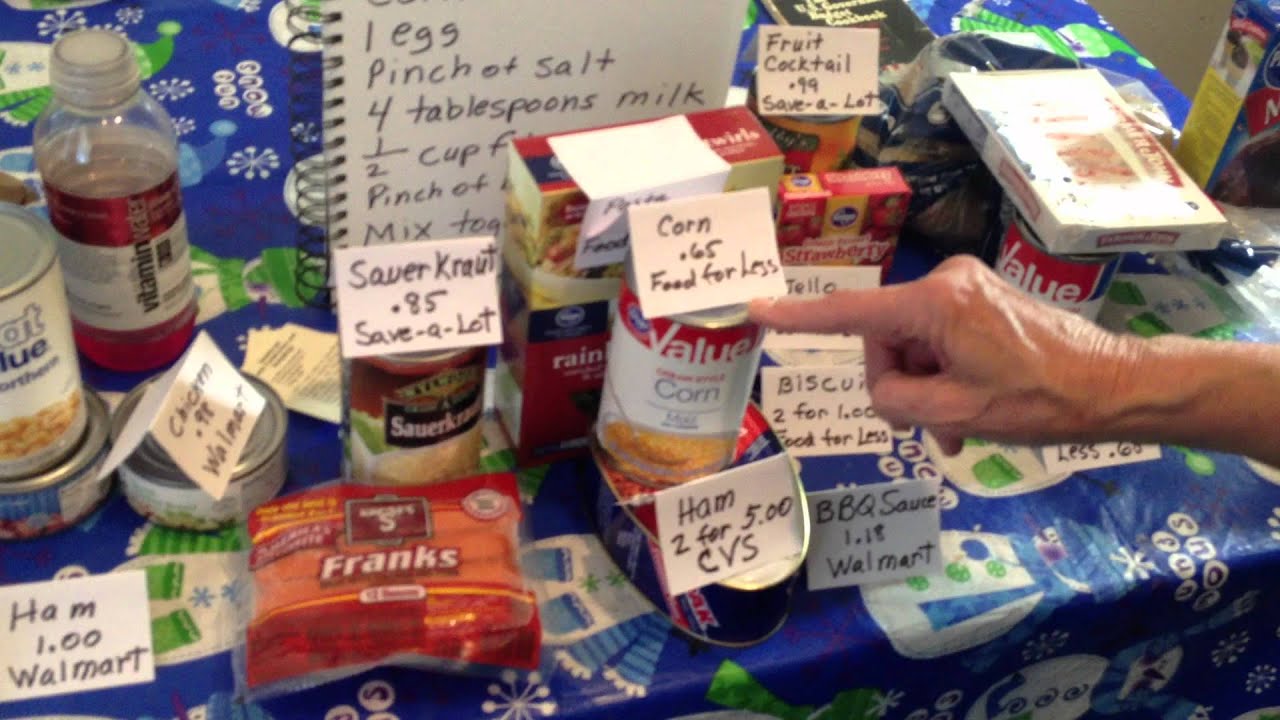 Crazy Cheap Foods Cook all Your Meals For the Week For $10