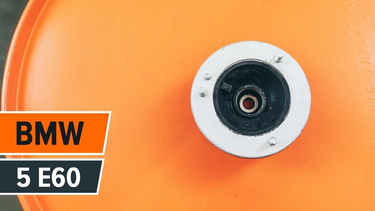 S&aring; byter du bakre st&ouml;td&auml;mparf&auml;sten p&aring; BMW 5 E60 [GUIDE]