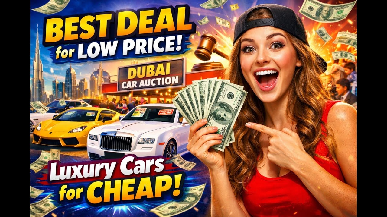 Luxury & Sports Cars for Cheap in Dubai 🚘 | 2024–2025 Car Auction