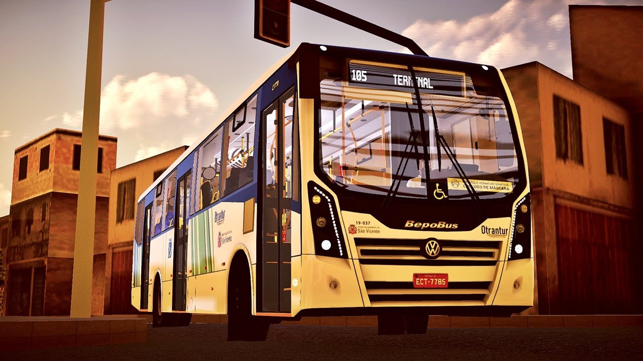 Bepobus Cittá - Linha 105/Mapa RMBS 2 FASE 3.1 - Proton Bus Simulator
