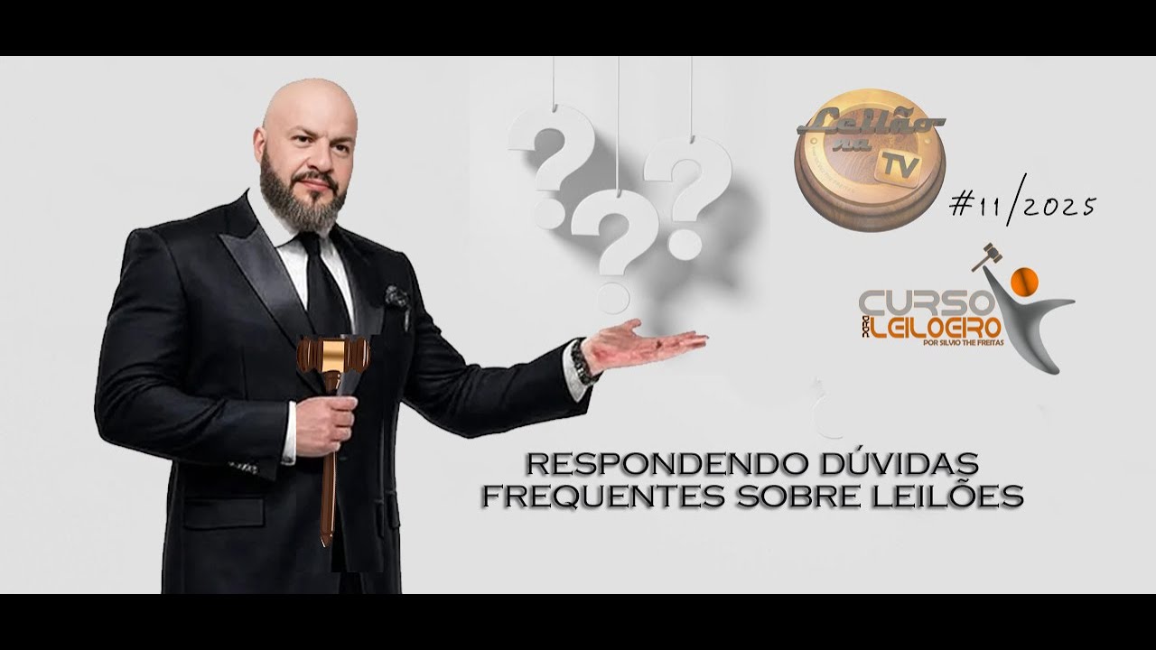 Curso para Leiloeiro - Tirando d&uacute;vidas sobre Leil&otilde;es - #leilaonatv @leilaonatv_ #cursoparaleiloeiro
