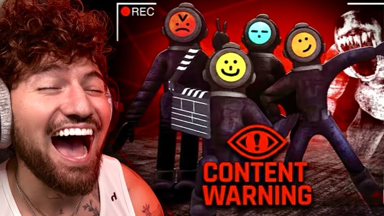 The FUNNIEST Content Warning Session Yet! 😂