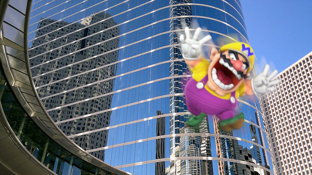 Wario dies after trying to do extreme parkour off a 50-story building and plummets to his death.mp3