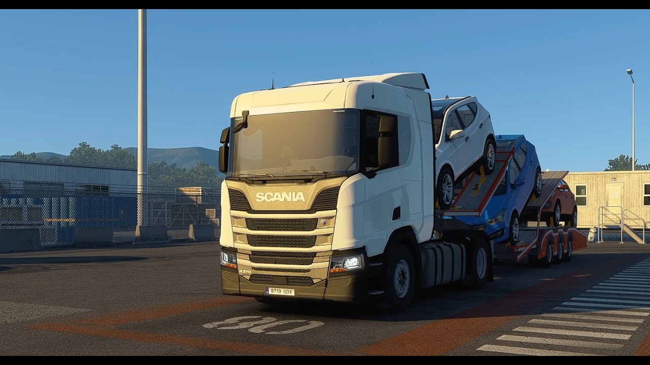 RUTA PASADA POR AGUA EN ETS2 #7