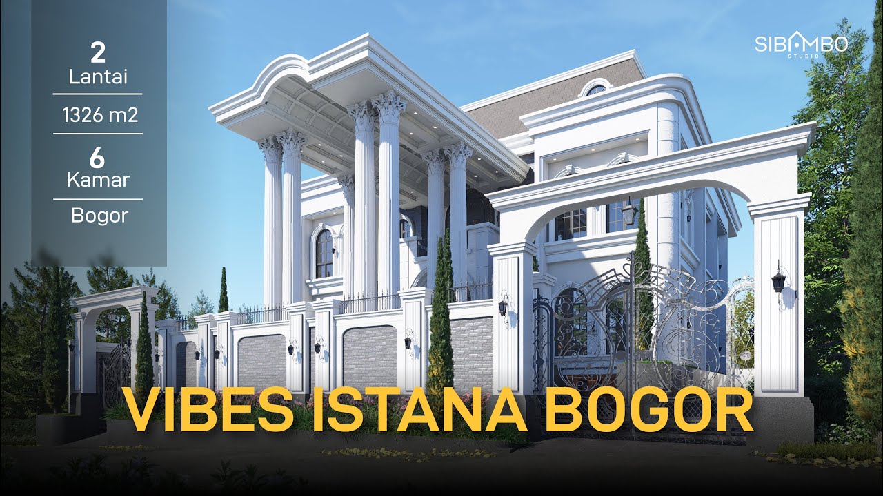 Desain Rumah Klasik di Lahan 1300 m2 | Cerita Rumah: Qasr At-Tamkin House