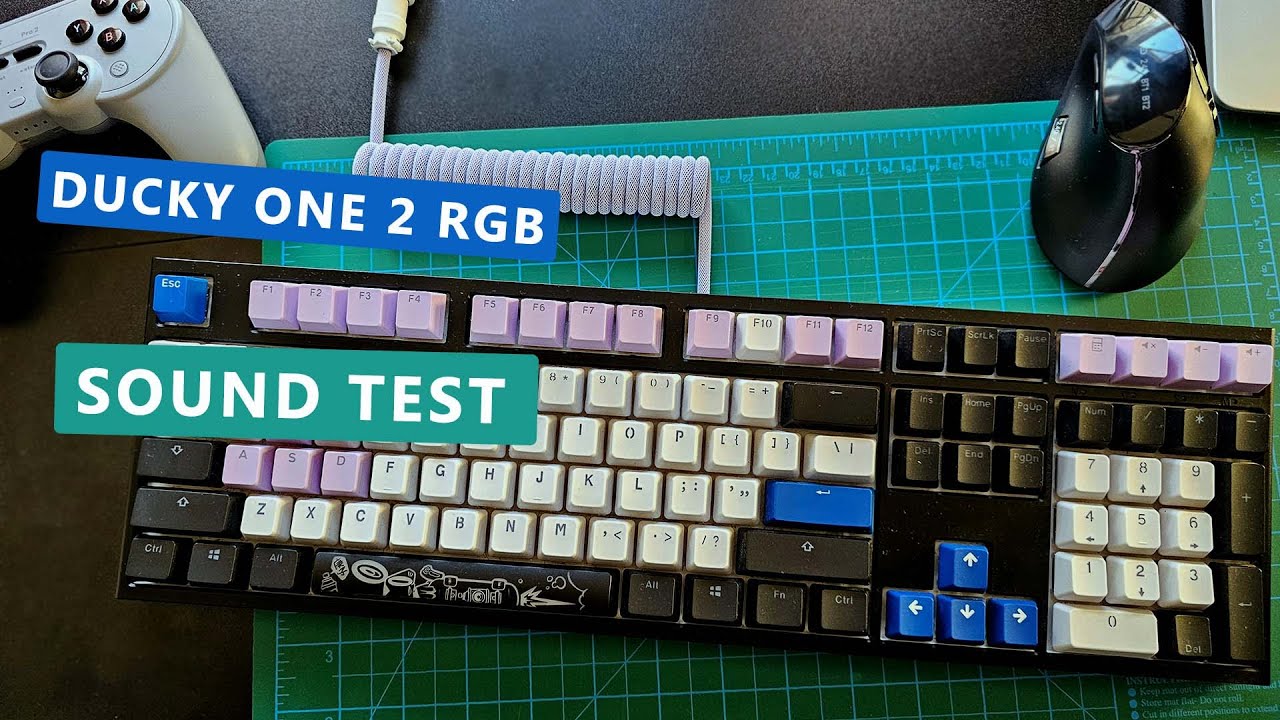 Ducky One 2 RGB quick sound test