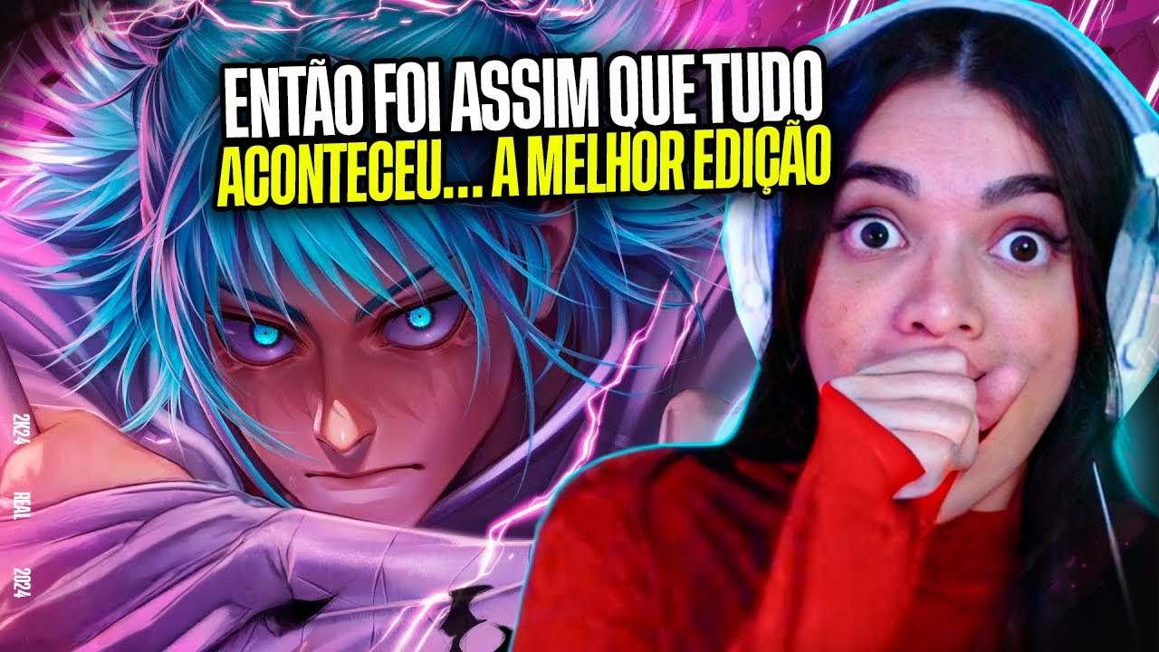 Deus do Trovão | Hajime Kashimo (Jujutsu Kaisen) | Enygma | [REACT]