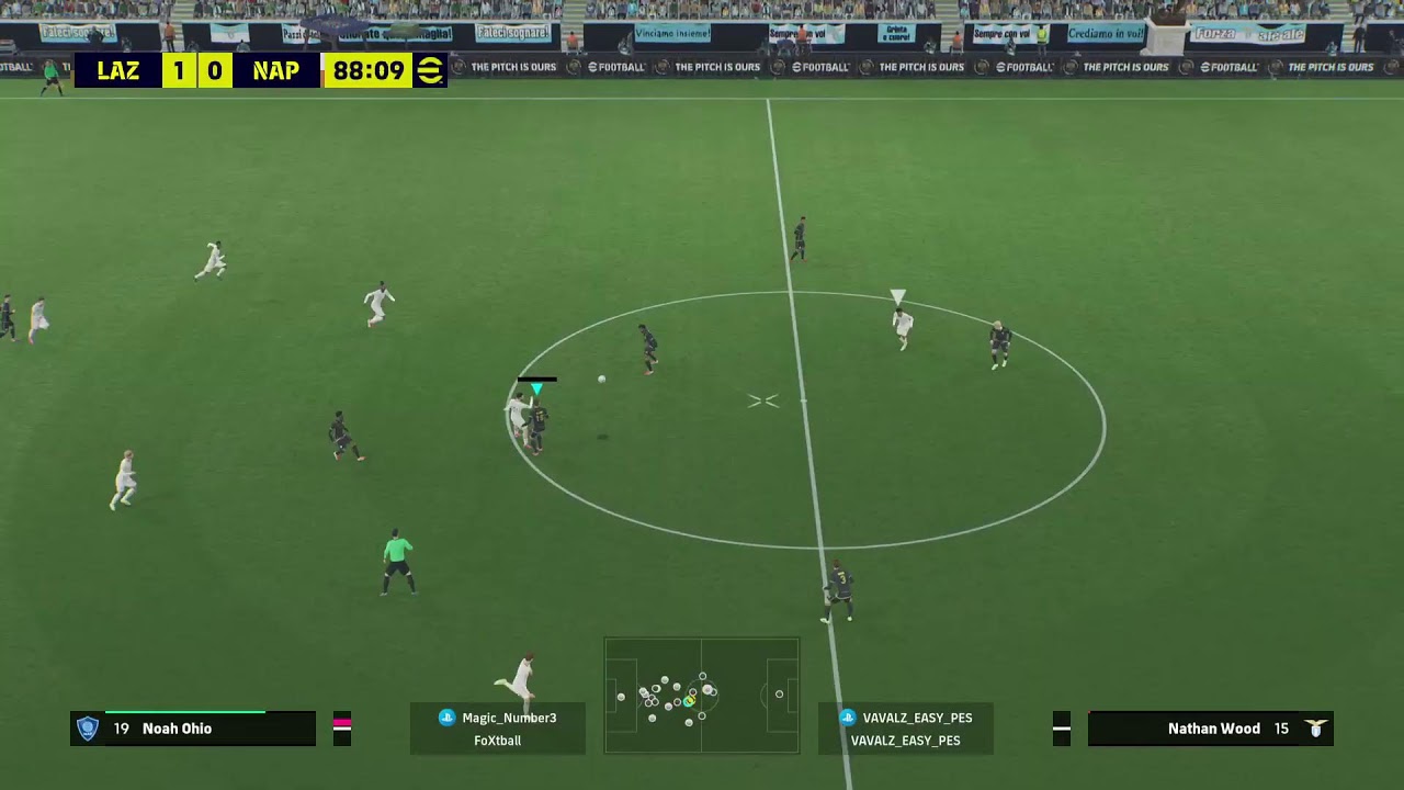 EMG over LAZIO VS NAPOLI