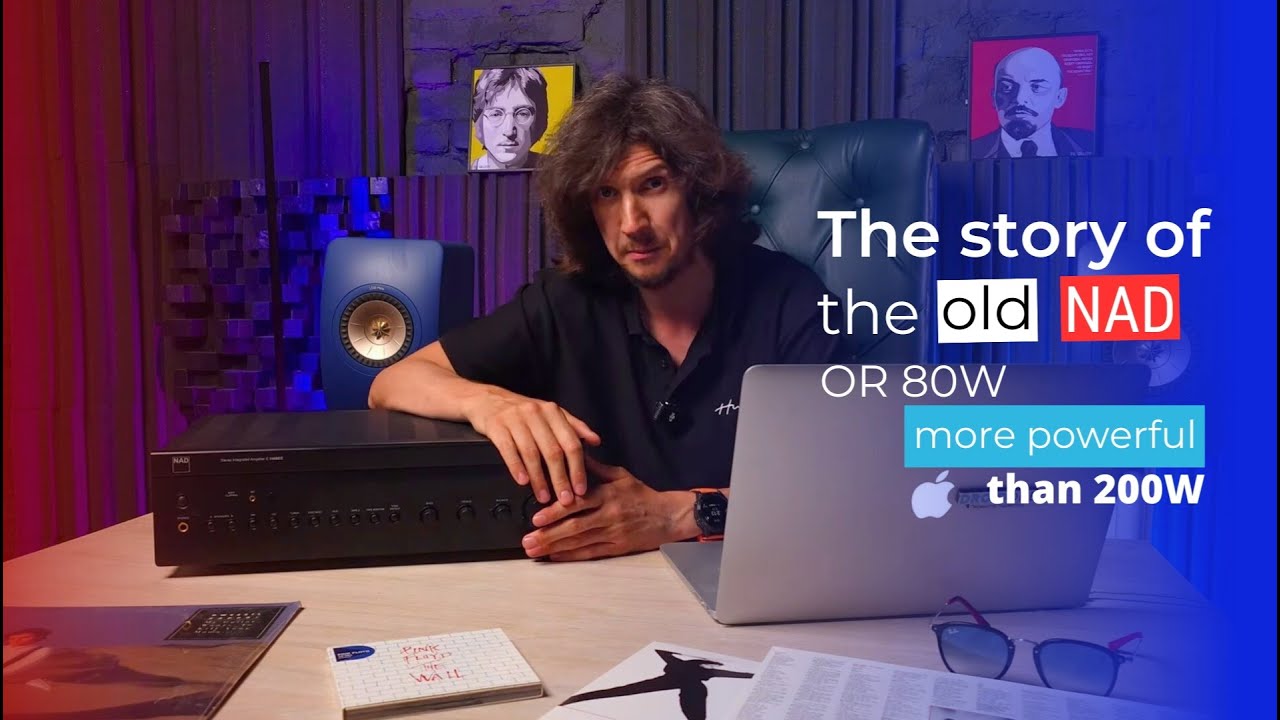 The story of the old NAD C356BEE! How 80 W amplifiers used to be made