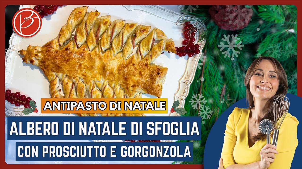 Albero di natale con gorgonzola e prosciutto  - Benedetta Parodi Official