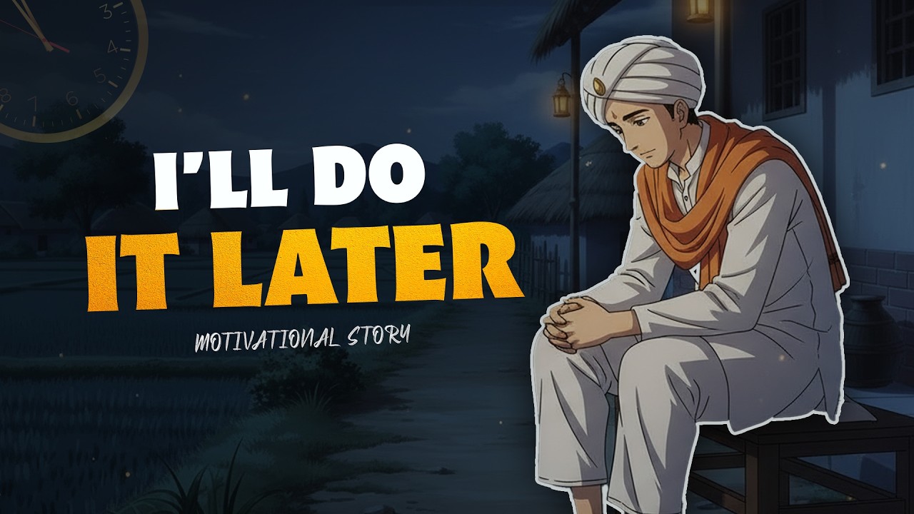 I’ll Do It Later | A Powerful Motivational Story About Time & Regret