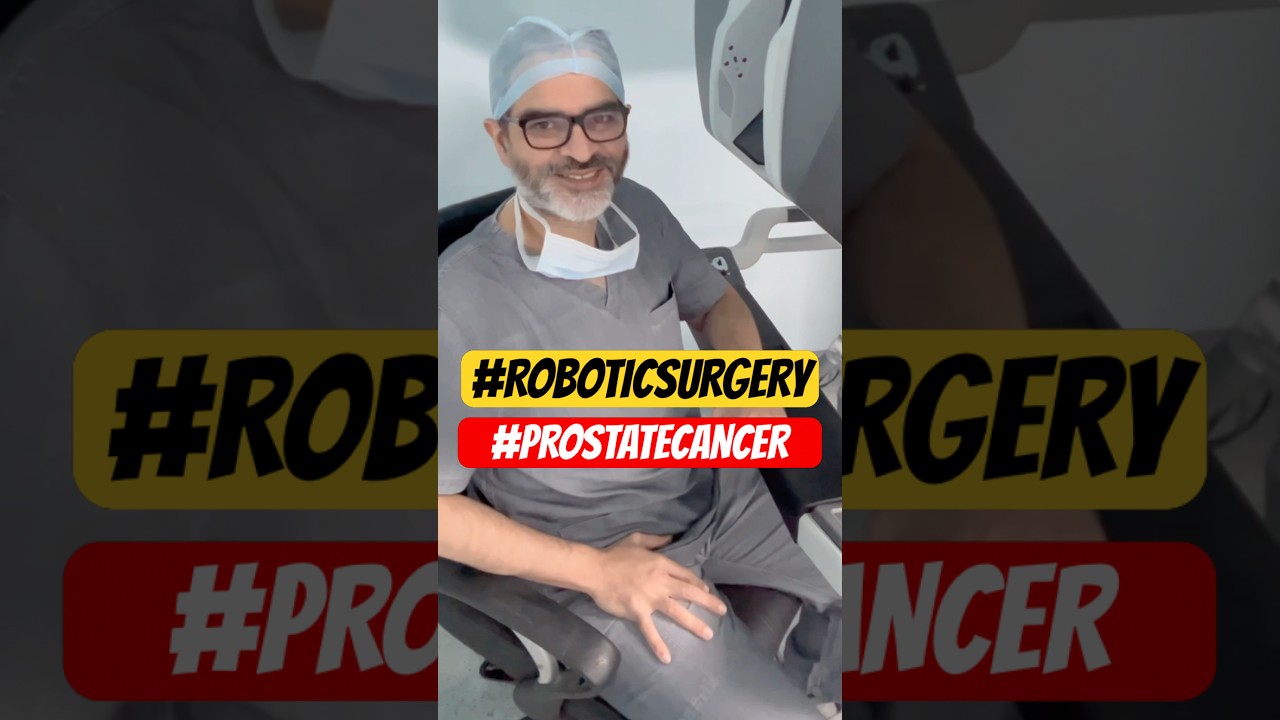 inside ROBOTIC theatre Live Surgery !! #prostatecancertreatment