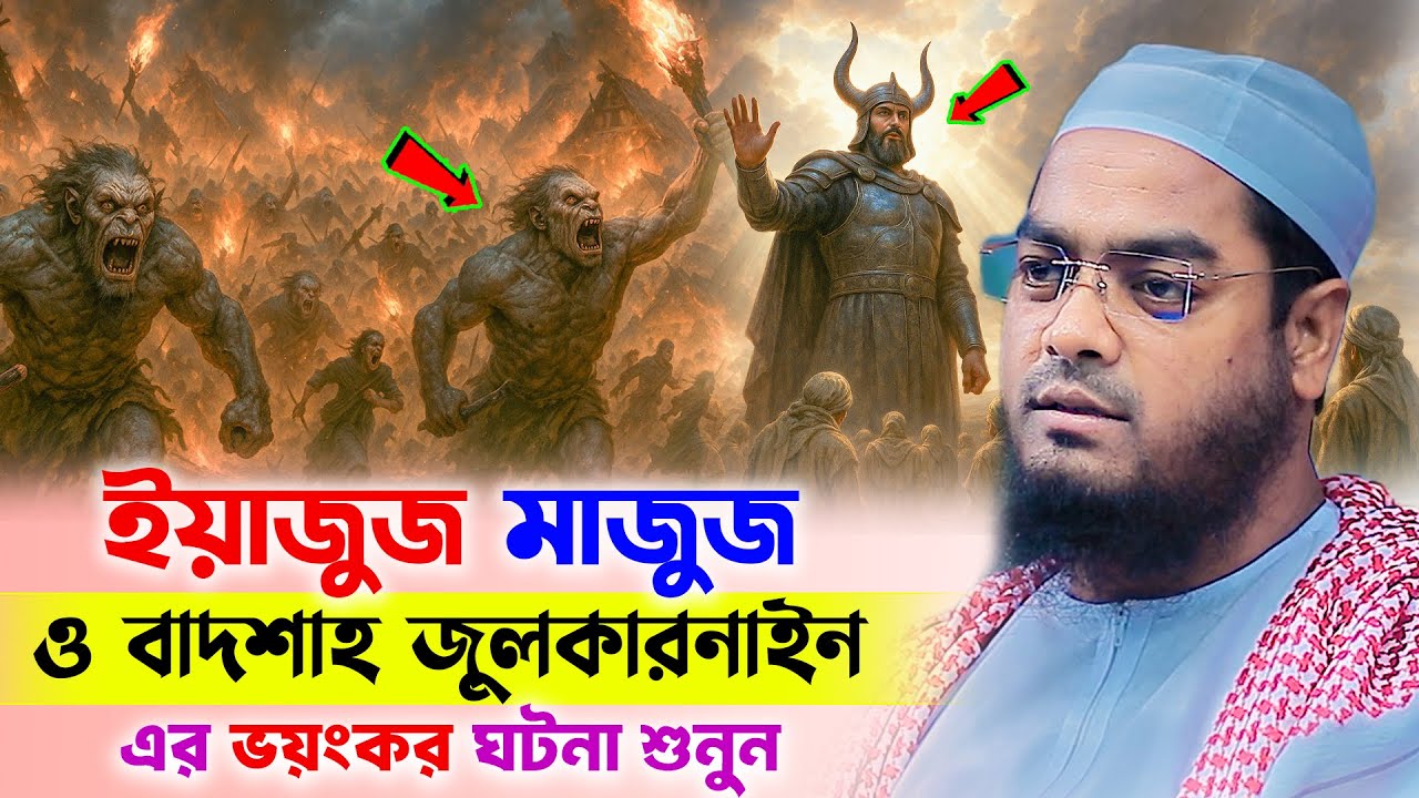 ইয়াজুজ মাজুজের রহস্য ও জুলকারনাইনের প্রাচীর । hafizur rahman siddiki new waz 2025 । ইসলামিক ইতিহাস