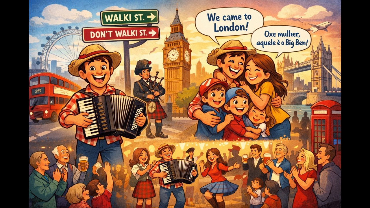 Saga do matuto em Londres
