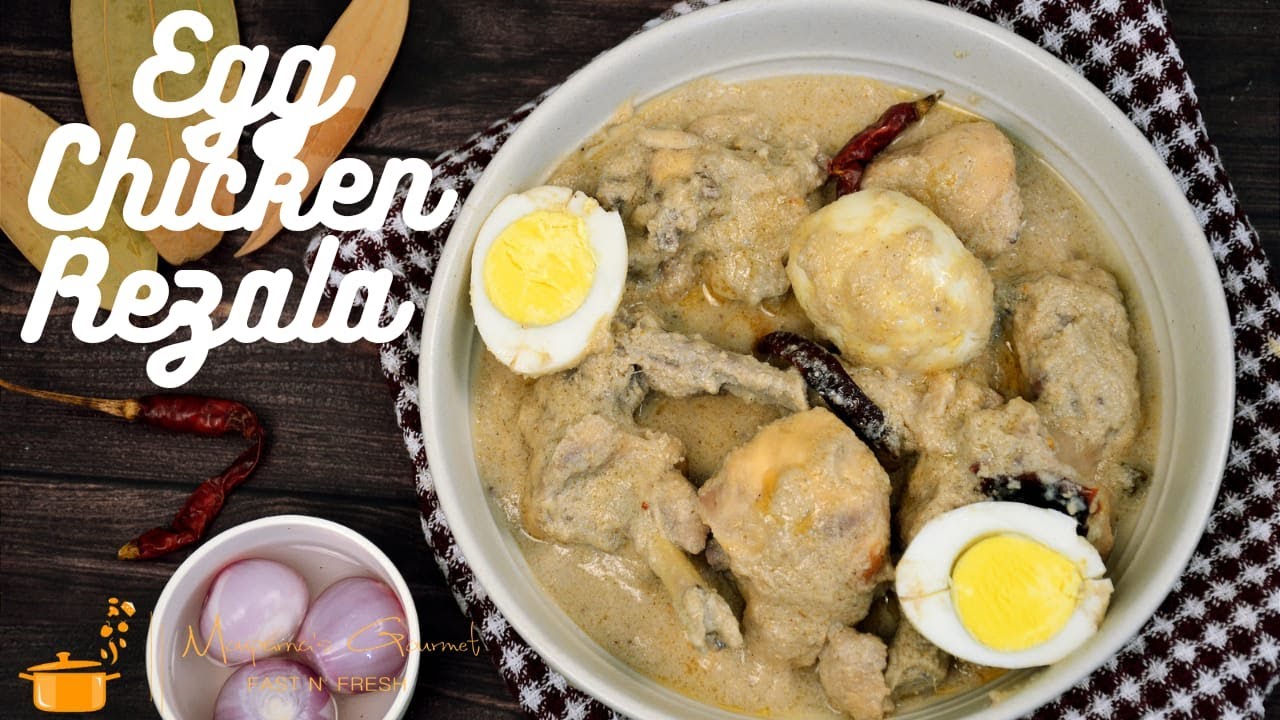 Egg Chicken Rezala |Easy Chicken Recipe |Mughlai Cuisine