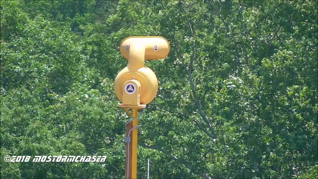 ACA Allertor 125 Storm Siren Test - Blue Eye, MO