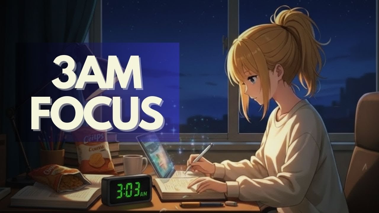 No Distractions – Lofi Beats for Intense Study 🎧 Live