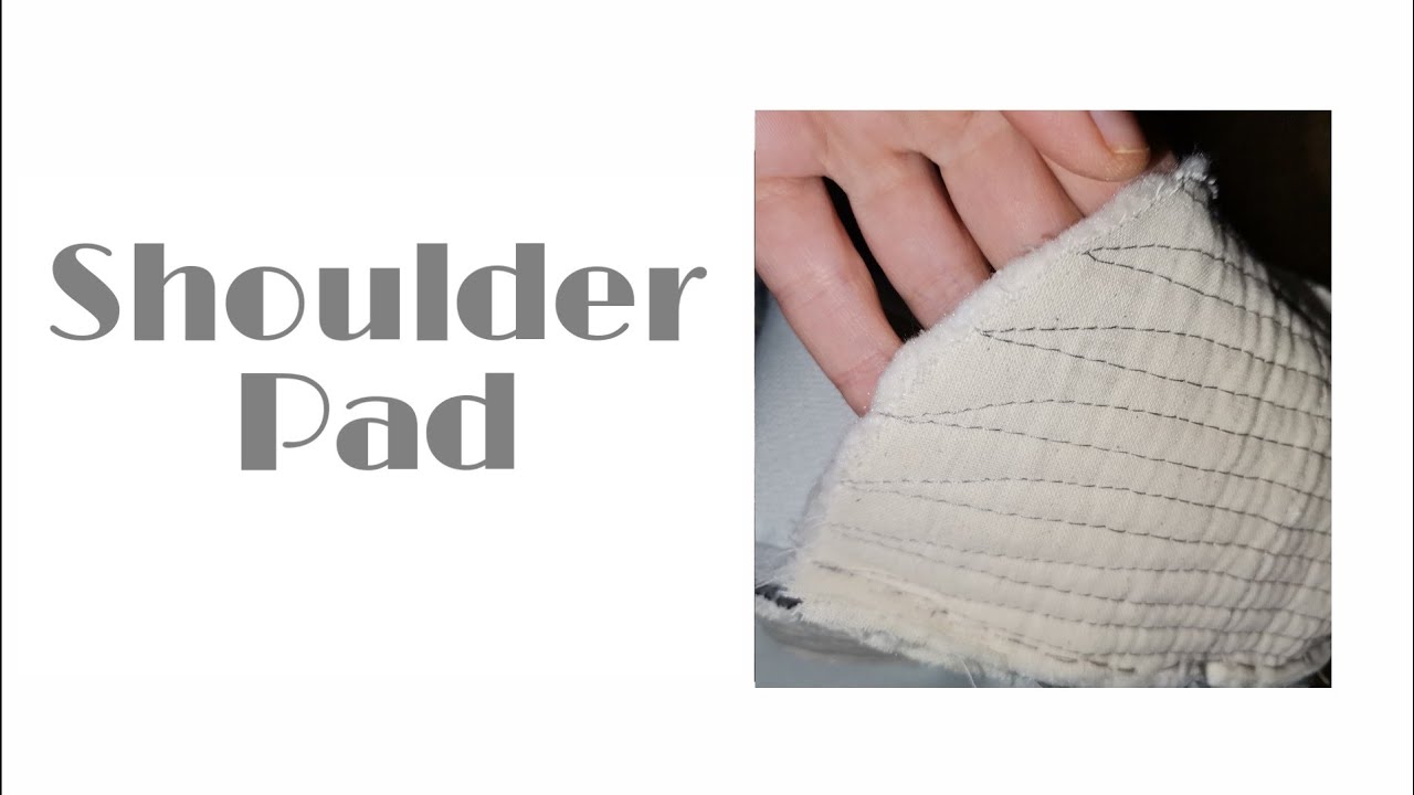 Step 14: How I Make a Shoulder Pad for My Coat 