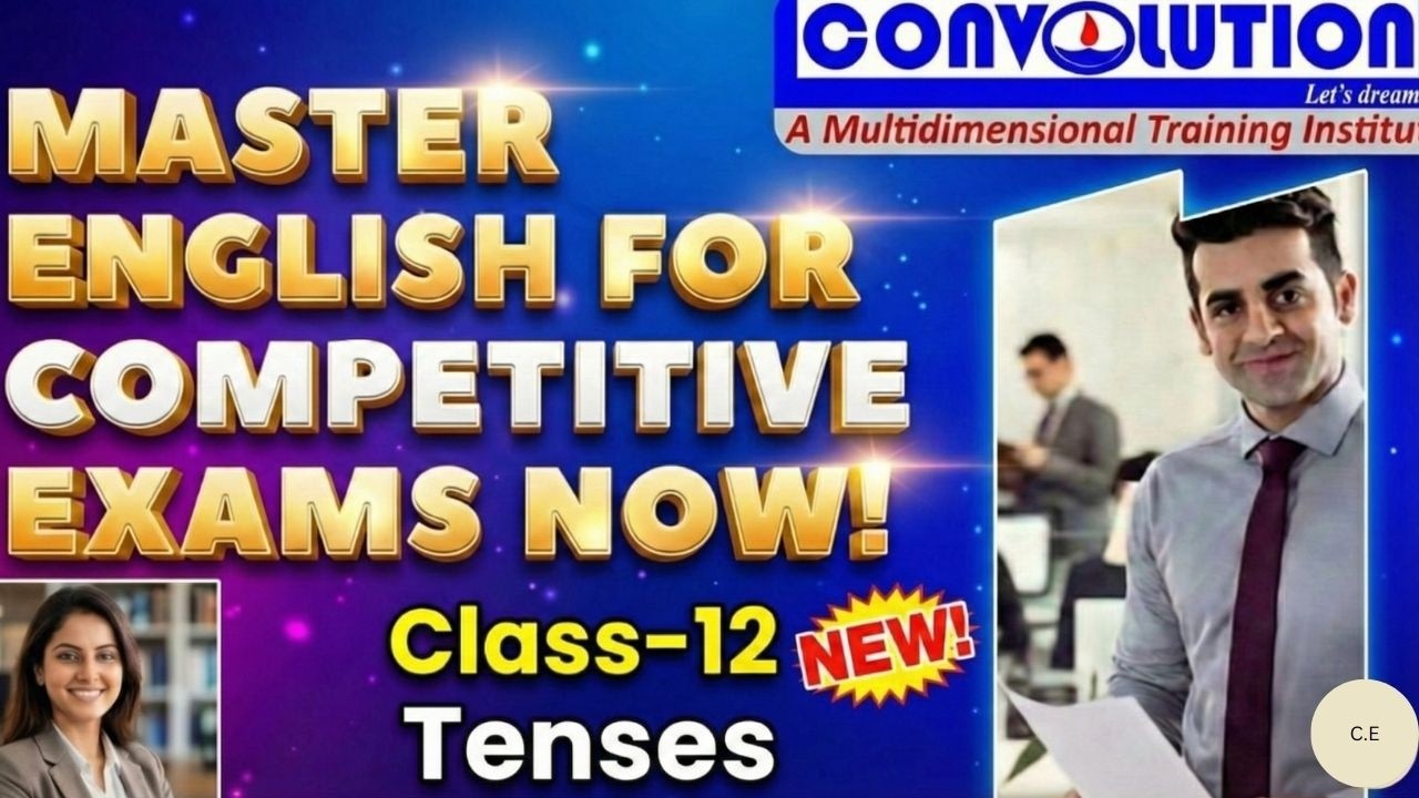 English for Competitive Exam |Class-12 Tense | Govt. Job Preparation | Convolution  | PKD | KC |