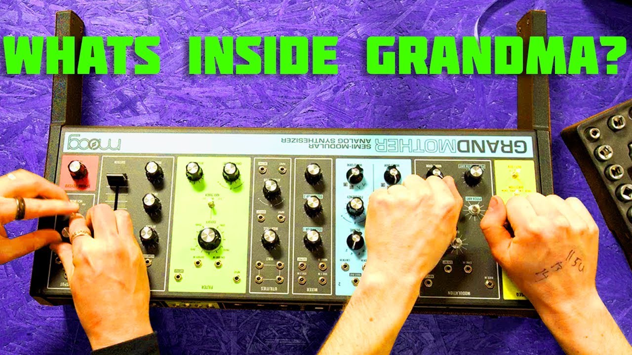 TEARING APART A MOOG GRANDMOTHER ANALOG SYNTH