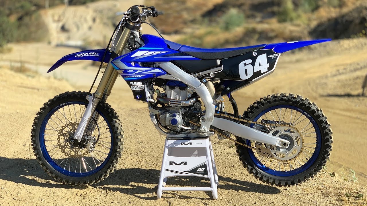 Первая поездка на Yamaha YZ250F 2020 года — журнал Motocross Action