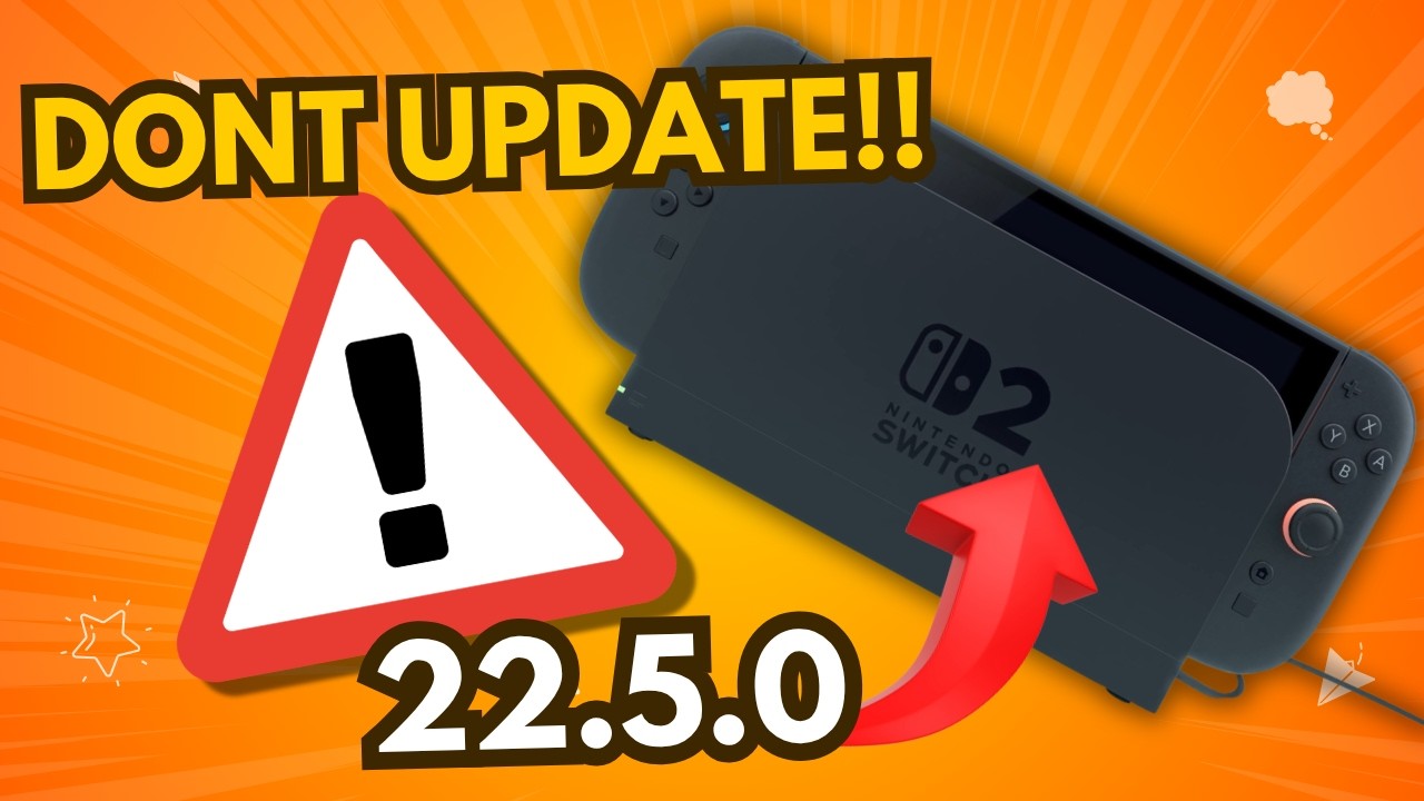 НЕ обновляйте свою Nintendo Switch! Предупреждение об Atmosph&egrave;re (2026)
