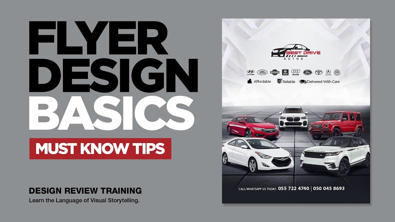 Modern Flyer Design Tutorial (Clean & Creative)