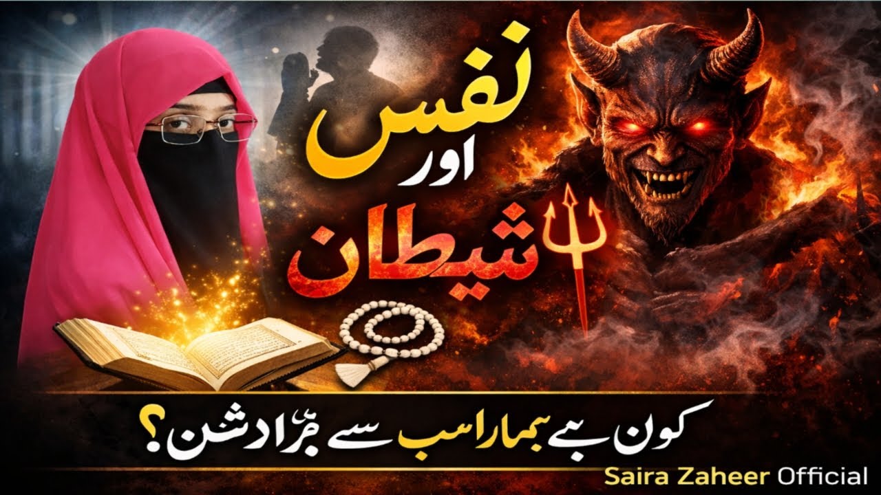 Nafs aur Shaitan | Insaan Ka Asal Dushman Kon? | Islamic Bayan | Saira Zaheer Official