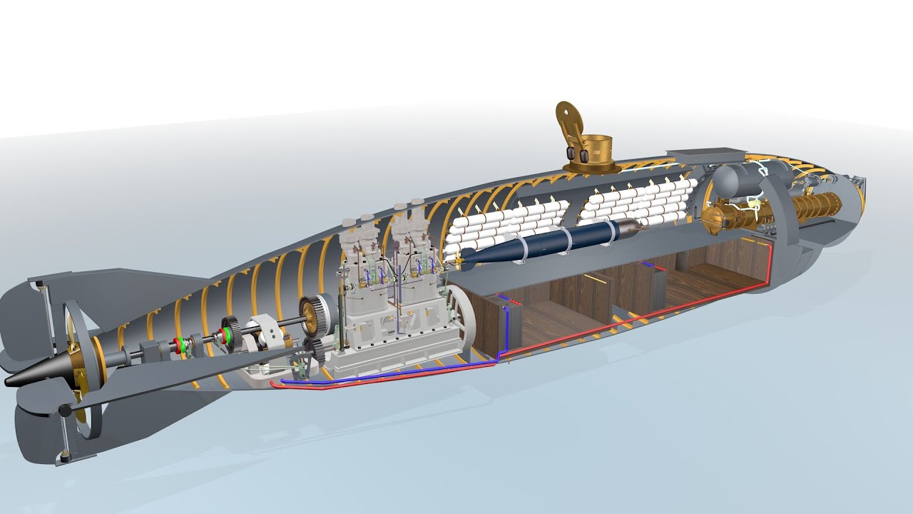 Holland1 Submarine 1902 - 1913 (work-in-progress)