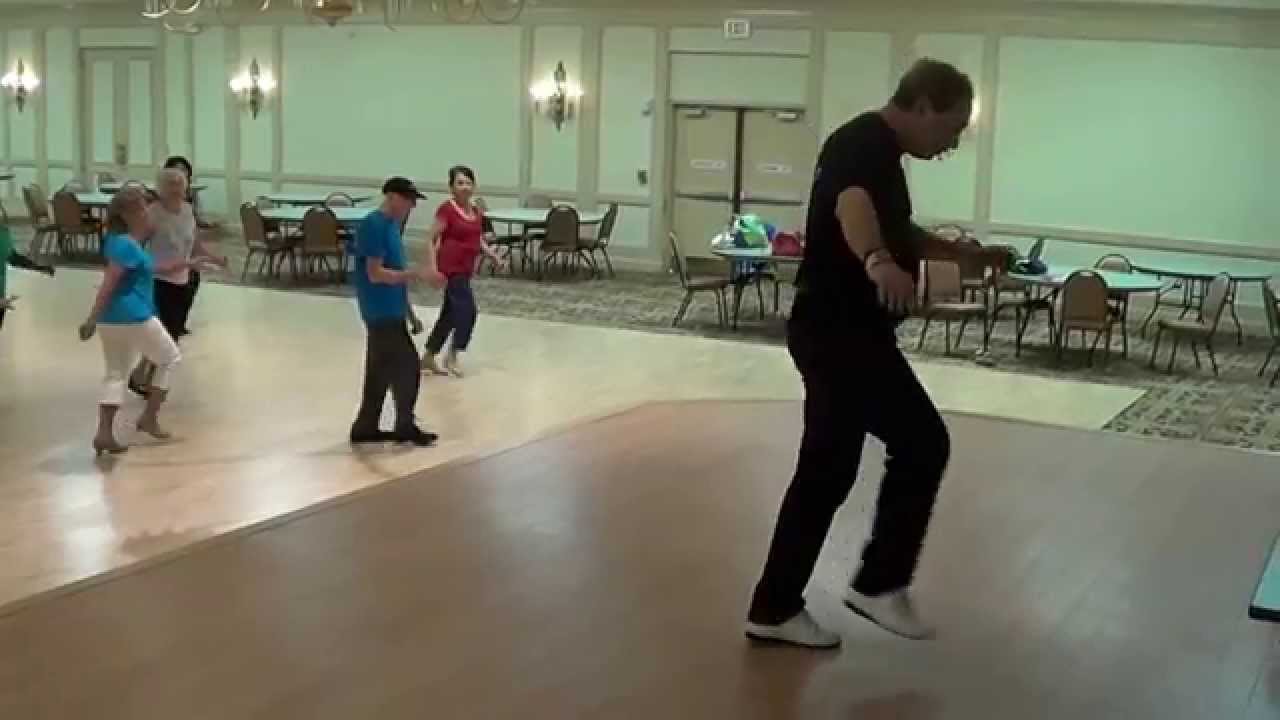 BACHATANGO MIO Line Dance Demo andTutorial with Ira Weisburd
