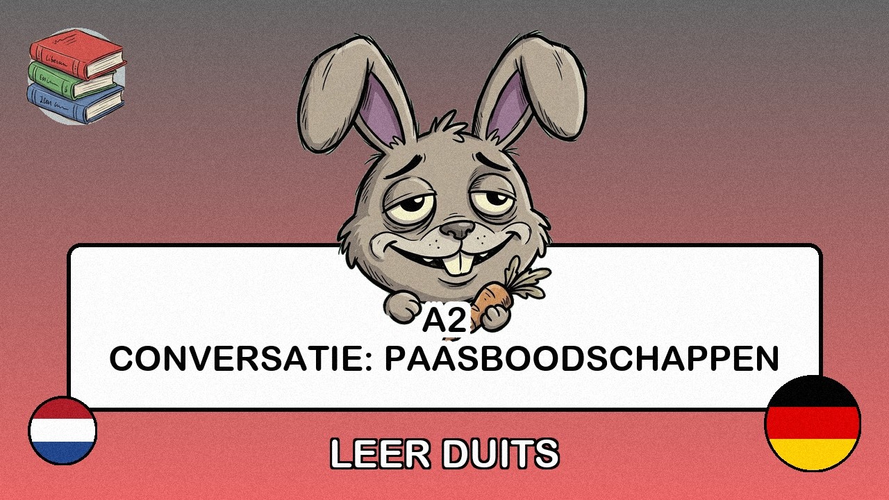 🇳🇱&rarr;🇩🇪 Leer Duits - A2 Conversatie: Paasboodschappen