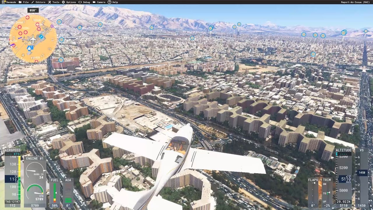 Microsoft Flight Simulator 2024 Tehran