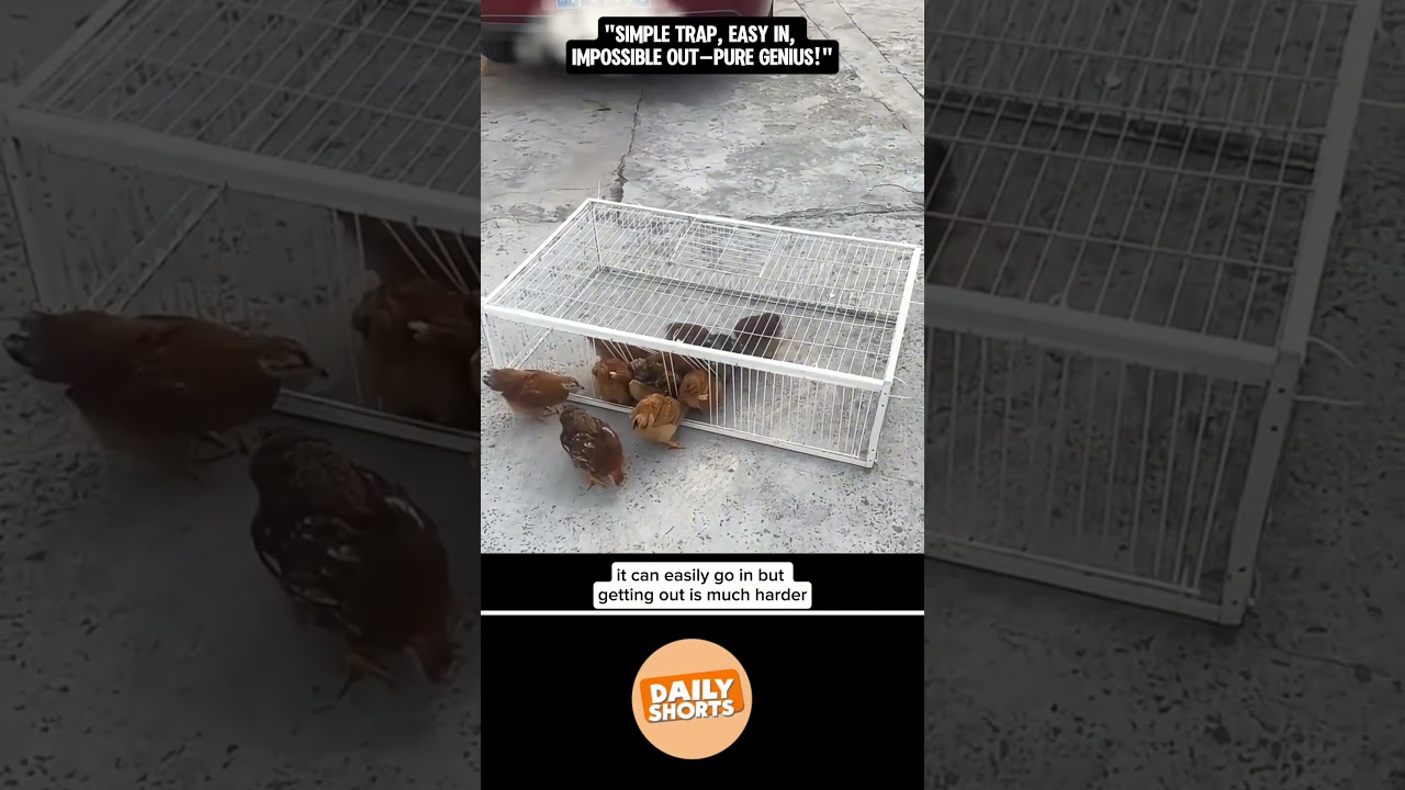 Simple but Genius Bird Trap Design That Actually Works #smartideas #diy