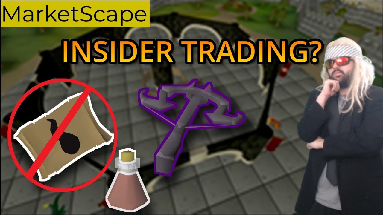 Инсайдерская торговля в OSRS? Графики НИКОГДА не лгут | MarketScape