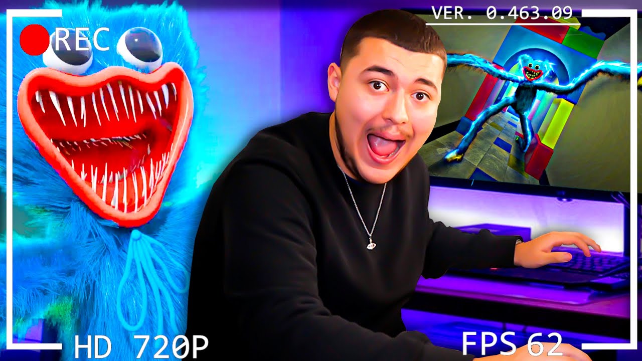 NE JAMAIS JOUER A POPPY PLAYTIME A 3H00 DU MATIN DANS LA VRAIE VIE ! Huggy Wuggy m'attaque !