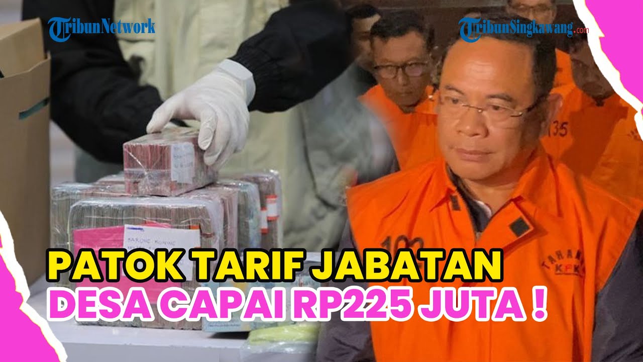BONGKAR-BONGKARAN KPK: JUAL BELI JABATAN DESA ALA SUDEWO DILAKUKAN TERANG-TERANGAN !