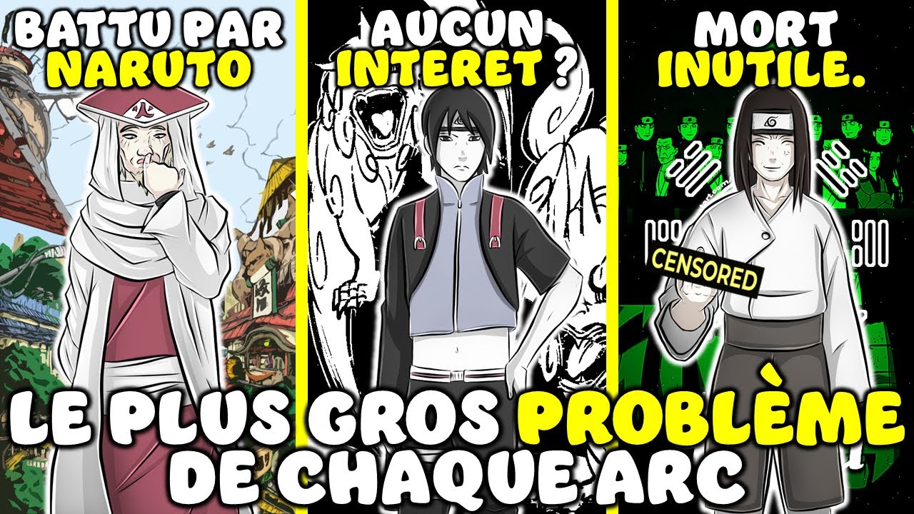 LE PLUS GROS PROBLÈME DE CHAQUE ARC DE NARUTO !