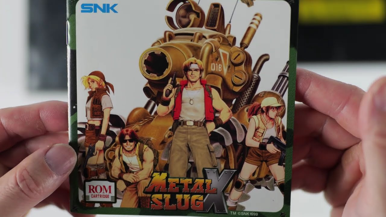 Metal Slug X English AES NeoStore item # 387