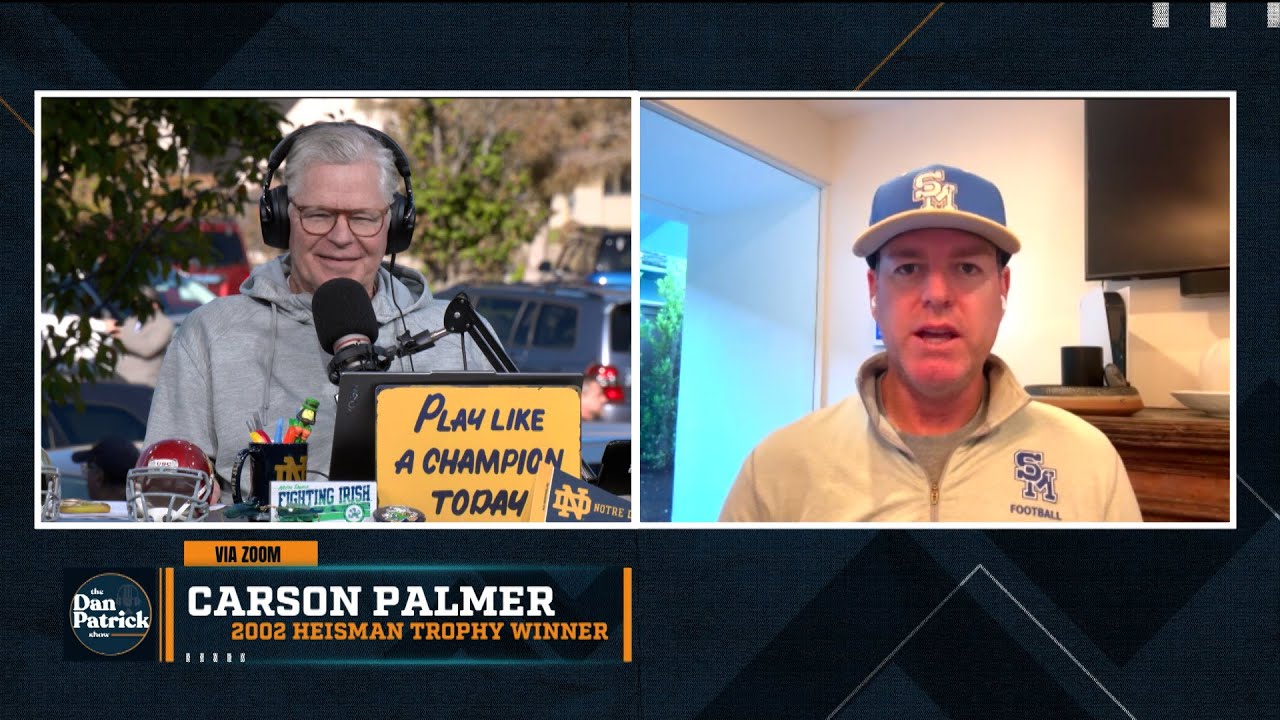 Carson Palmer on the Dan Patrick Show Full Interview | 10/16/25