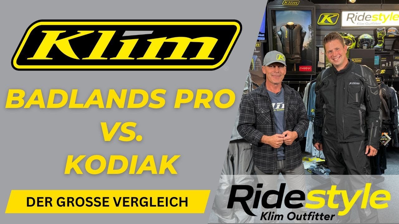 Klim Badlands Pro vs. Kodiak