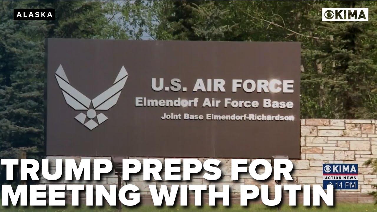 Trump talks with European Leaders before his meeting with Putin