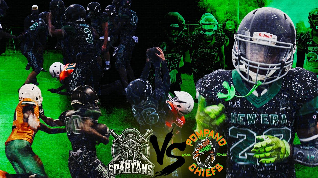 13u showdown Pompano chiefs 🏈 Vs 🏟️Treasurecoast Spartans 💢 Florida elite football 