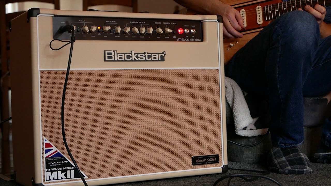 Blackstar HT 40 Mk II classic (AIMM special edition) in blonde tolex