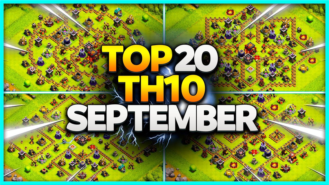 New BEST EXCLUSIVE TH10 BASE WAR/TROPHY Base Link 2024 (Top20) Clash of Clans - Town Hall 10 Farm