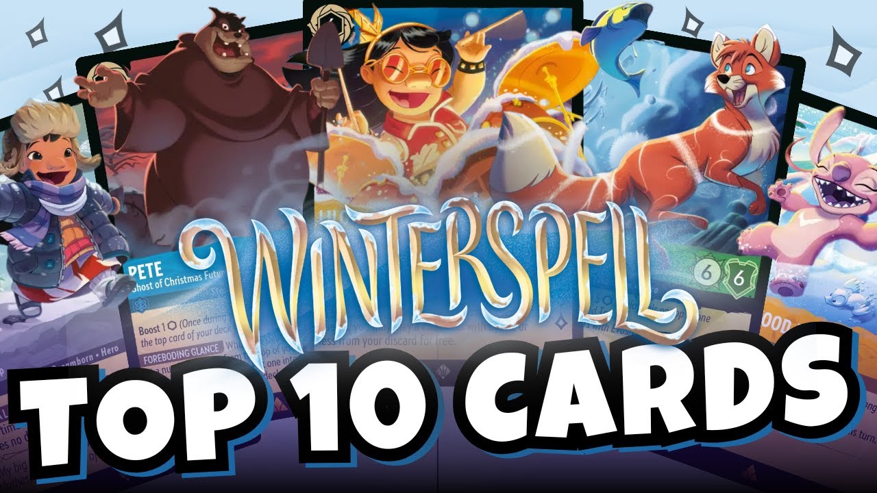 Disney Lorcana - ТОП-10 карт - Winterspell