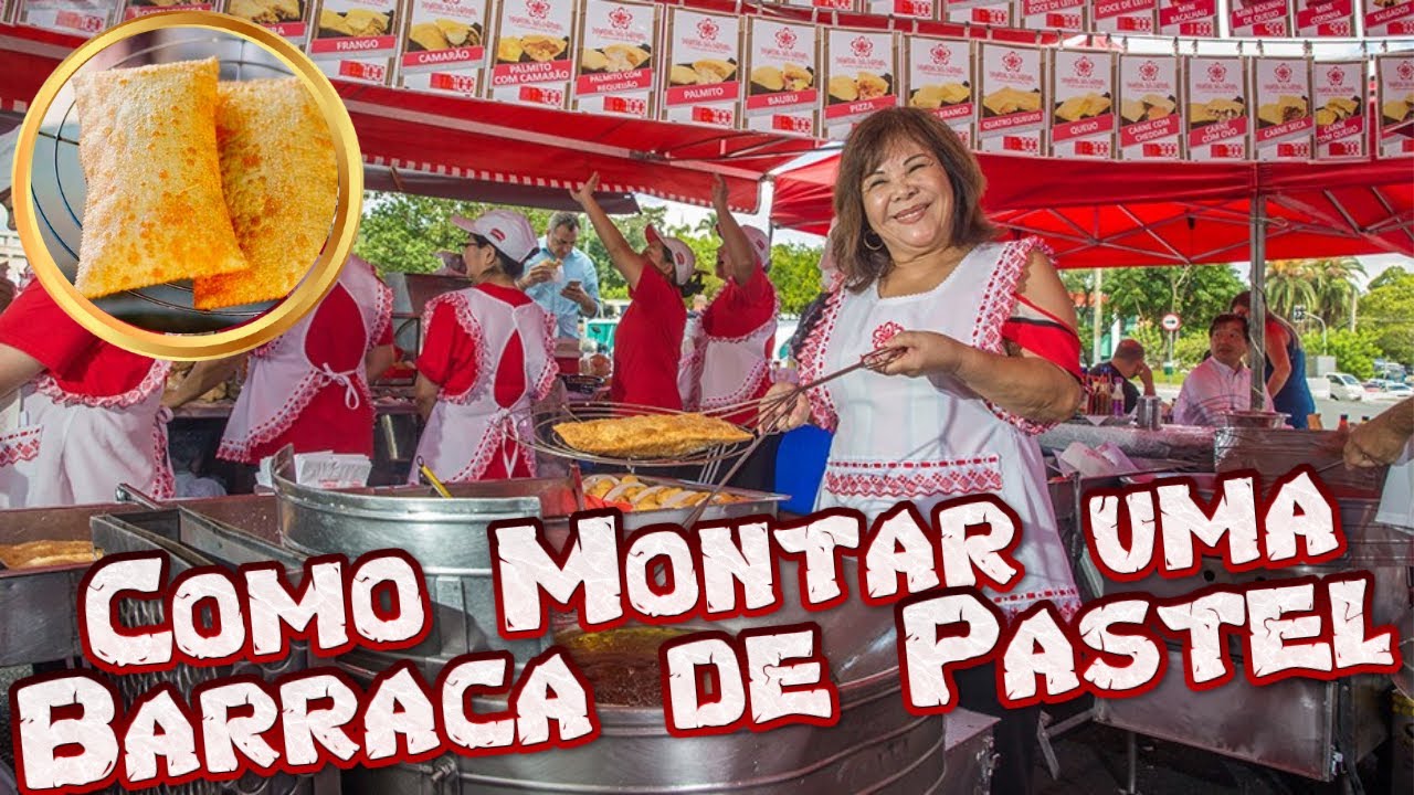 😲👉COMO MONTAR UMA BARRACA DE PASTEL RANTÁVEL