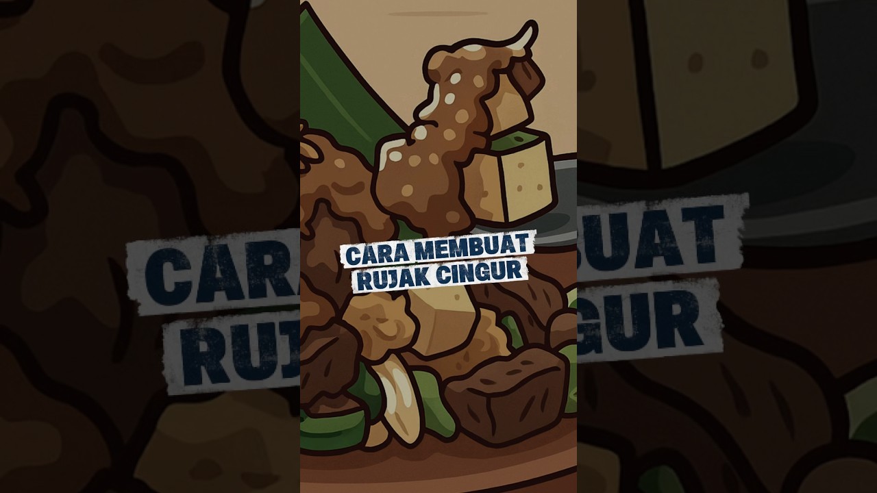 Cara Membuat Rujak Cingur 🔥 #beforeeat #makanan